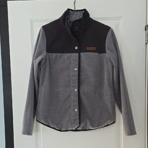 Columbia Women's Two-Tone Grey Fleece Jacket